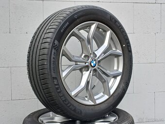 Pěkná orig alu kola BMW X4, X3, Michelin 245/50/19 - 3