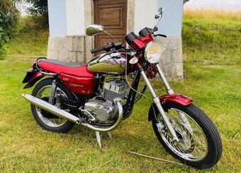 Jawa 350 s TP ČR, Californian 5, červená metalíza - 3