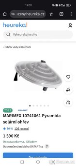 Solární piramida pro ohřev vody v bazénu. - 3