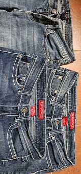 3x džíny z USA velikost 35/36 stretch - 3