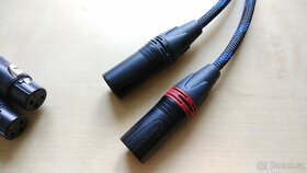 DIY signálový XLR kabel stříbro/teflon - 3