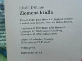 Chalil Dzibran - Zlomena kridla - vhodna jako darek - 3