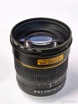 Samyang 85mm f 1,4 pro Sony A - 3