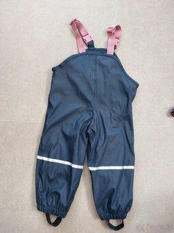 2x dívčí nepromokavé kalhoty Lupilu v. 86/92 - 3