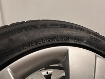 original alu kola škoda superb III IV 3v007364 R17 - 3