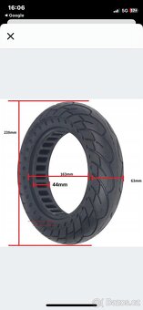 Pneumatika na koloběžku - 3