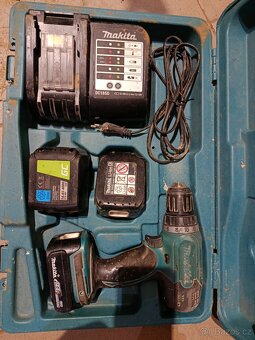 Zbytek po akuvrtacce Makita DDF 343 - 3