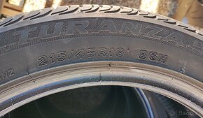 Prodám 4 letní pneumatiky 215/45R16 - 3