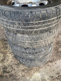 Plechové disky 14”+zimní pneu fabia I - 3