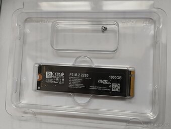 Crucial P3 1TB - SSD disk M.2 (PCIe 3.0 4x NVMe) - 3