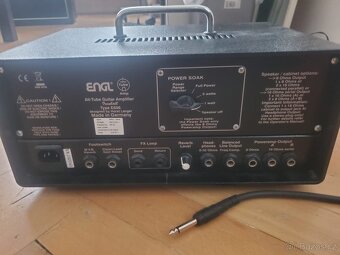 kytarový lampový zesilovač - Engl Ironball E606 - mini - 3
