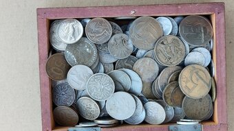 445ks minci, konvolut československé mince, 2kg ČSSR mince - 3