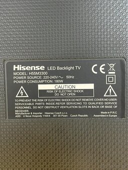 TV Hisense H55M3300 - 3