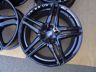 Alu disky černé na Audi, 18", 5x112, ET 30, šíře 8J - 3