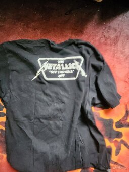 METALLICA  VANS triko  vel . XL  stav 9/10 , stav viz foto - 3