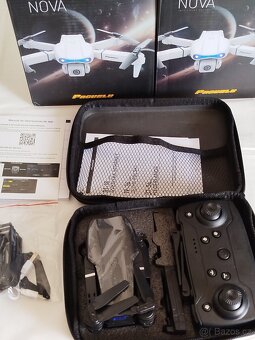 NOVÝ MINI DRON E99 NOVA 2 BATERIE - 3