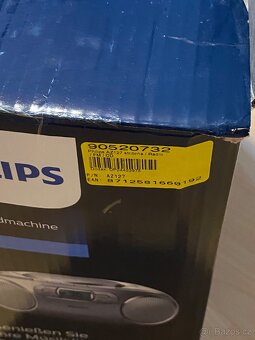 NOVÝ Radiopřijímač s CD PHILIPS AZ127/12 Stříbrný - 3