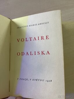 Voltaire – Odaliska (1928), exkluzivní bibliofilské vydání - 3