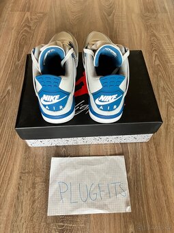 Jordan 4 military blue - 3