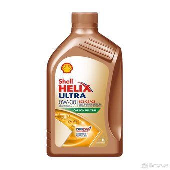 Motorový olej Shell Helix Ultra ECT C2/C3 0W30 1 L - 3