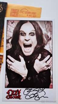 OZZY OSBOURNE CD PATIENT Nr. 9 + autogram foto - 3