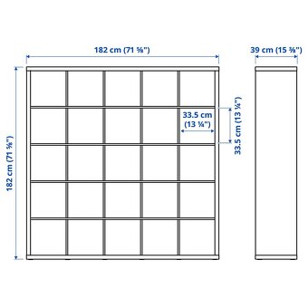 Policový díl IKEA Kallax - 3