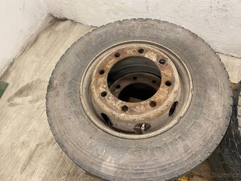 IVECO EUROCARGO - 4x PLECHOVÝ DISK 17,5R 8 DÍROVÉ - 3