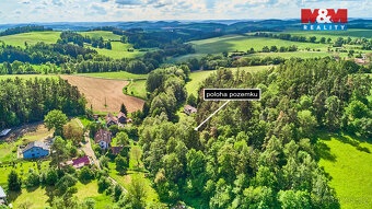 Prodej louky, 3305 m², Vlkonice u Neveklova - 3