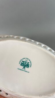 Košik husy prořezávaný Moritz Zdekauer český porcelán - 3