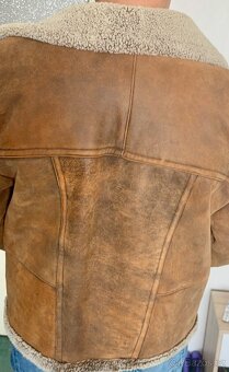 Kožená bunda - pravý beran - 3