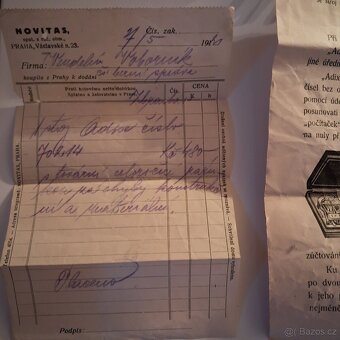 ADIX sčítací stroj 20.léta - 3