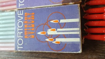 Dortové svíčky a svíčky retro - 3