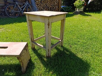 2x retro štokrdle - židle - 3