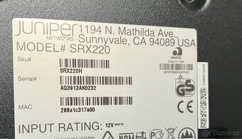 JUNIPER SRX220H - 3