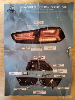 VLAND světla pro Lancer 08-16 - 3