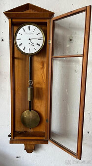 Hodiny biedermeier - dachle originál. - 3