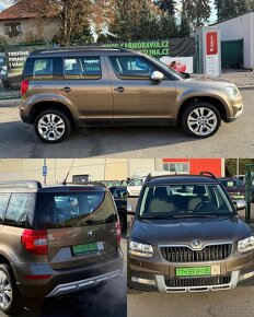 ► ŠKODA YETI 2,0 TDI 4x4-PARK. SENZORY, NEZAV. TOPENÍ,NAVI ◄ - 3