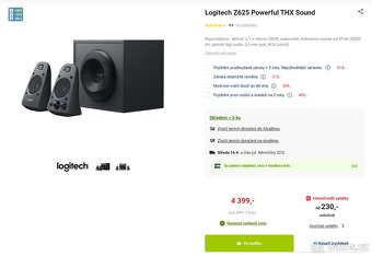 Logitech Z625 Powerfull THX Sound – Výkonné reproduktory v T - 3
