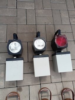 Lampa,lampa ČSD,hornická lampa,staré lampy. - 3