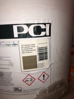 Flexibilní spár. hmota PCI Pericolor - středně hnědá 20kg - 3