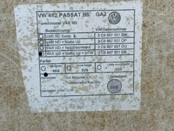 Stropnice 3C9867501DR VW Passat B6 kombi r.v. 2008 - 3