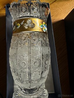 Bohemia Crystal by RUCKL - broušená váza 25 cm - 3