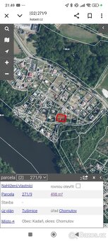 Pozemek Nechranice 498m2. - 3
