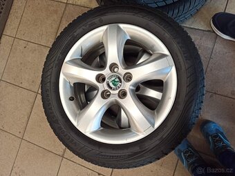 Originál Škoda Fabia II ALU kola Antares 195/55/15 - 3