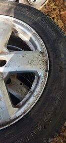 Prodám 4x ALU kola s letními pneu Škoda Octavia 1 - 3