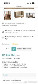 Dětská postýlka 60x120cm - 3