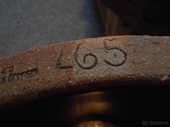 Značený kameninový zelák, sud, kadečka - 65L - 3