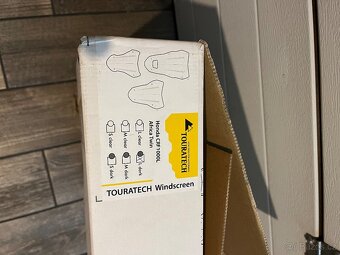 Větrný štít plexi kouřové Touratech - 3