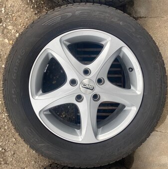 5x112 R16 6,5J ET45 CMS C12 + 215/60 R16 zimné - 3