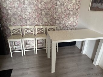 Ikea barový stůl + 4 židle - 3